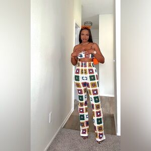 FashionNova Crochet 2 Piece Set